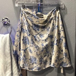Urban Outfitters floral wrap skirt